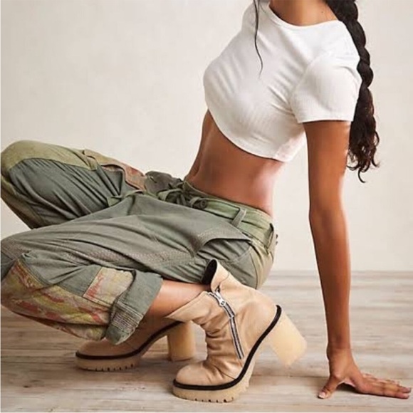 Free People Jack ankle Boots in Camel - Picture 2 of 8